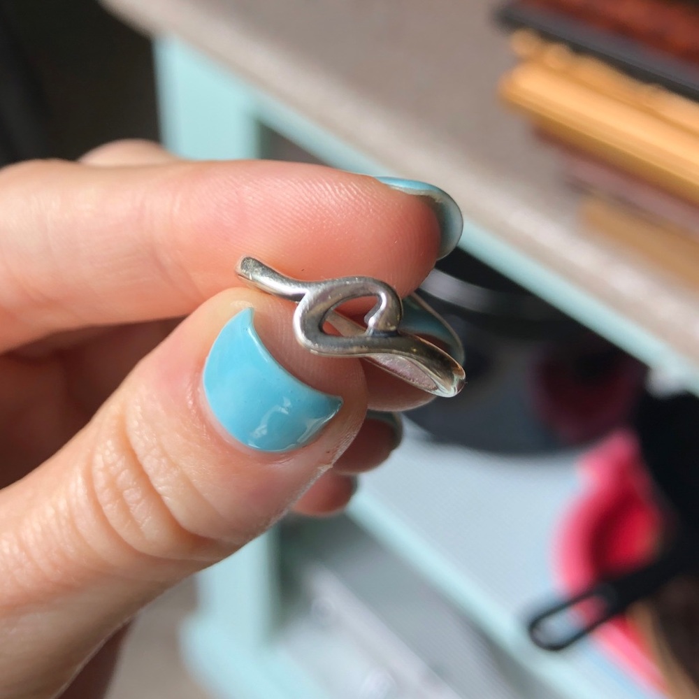 James Avery Script Initial “C” Ring Size 3.5